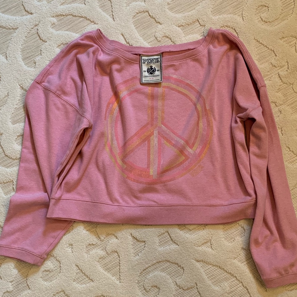 Victoria’s Secret PINK cropped sweatshirt